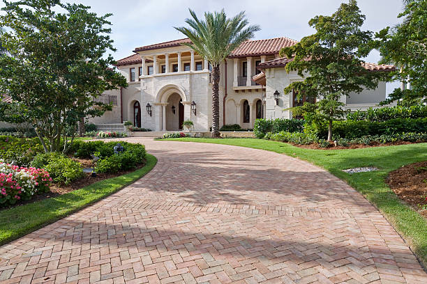 Residential Paver Driveway in Lake Arrowhead, CA
